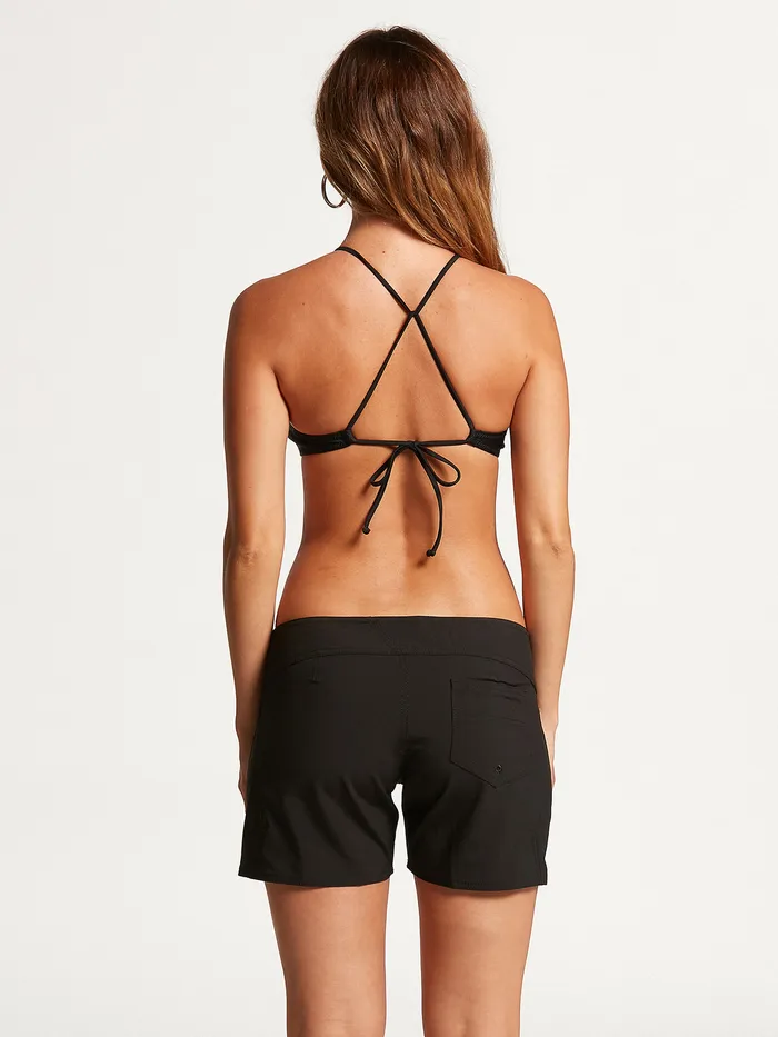 Volcom Boardshorts Simply Solid 5034 Boardshorts 8211 Black Black 8211 Womens