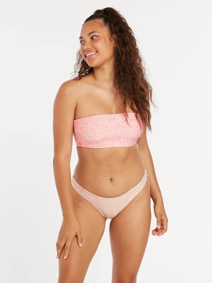 Volcom EcoTrue Swim Micro Blooms Reversible Tube Bikini Top 8211 Hazey Pink Hazey Pink 8211 Womens