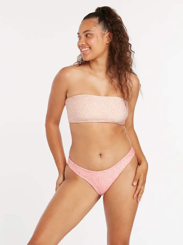 Volcom EcoTrue Swim Micro Blooms Reversible Tube Bikini Top 8211 Hazey Pink Hazey Pink 8211 Womens