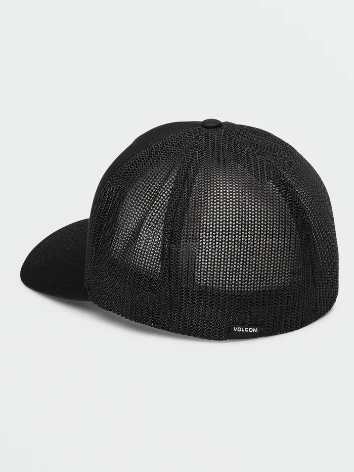 Volcom Hats and Beanies Hoobler Xfit Hat 8211 Black Black 8211 Mens