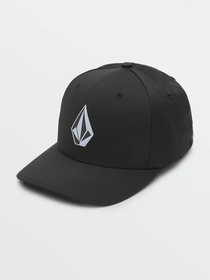 Volcom Hats and Beanies Stone Tech Delta Hat 8211 Black Black 8211 Mens