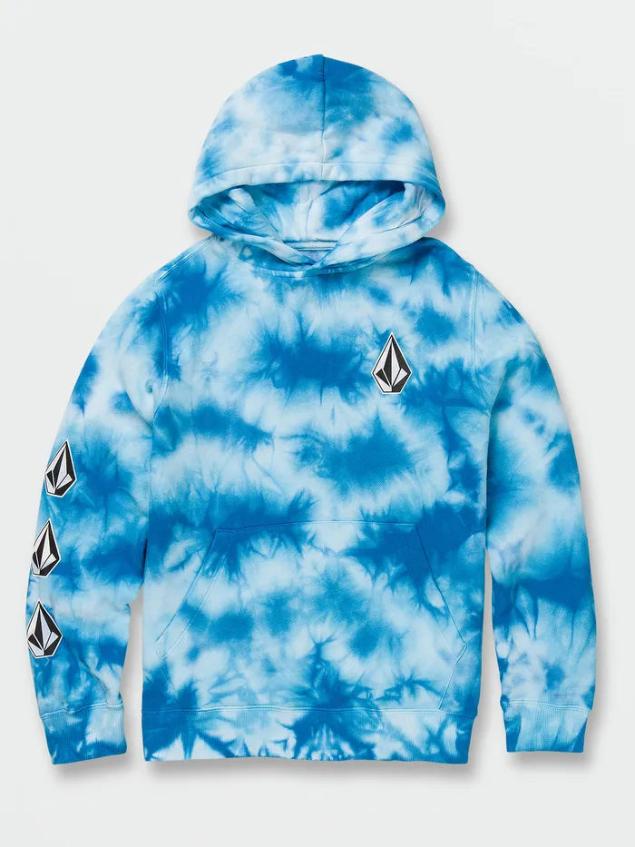 Volcom Hoodies and Sweatshirts Big Boys Iconic Stone Hoodie 8211 Maliblue Maliblue 8211 Boys