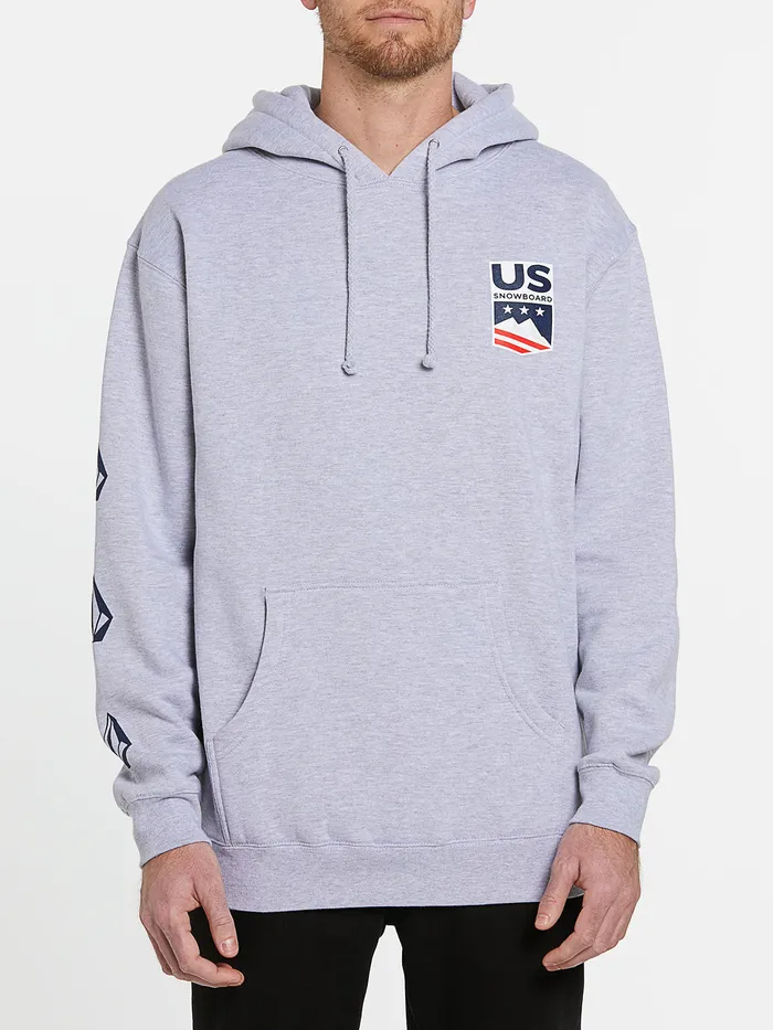 Volcom Hoodies and Sweatshirts Mens USA Deadly Stones Pullover 8211 Heather Grey Heather Grey 8211 Mens Volcom Hoodies and Sweatshirts Mens USA Deadly Stones Pullover 8211 Heather Grey Heather Grey 8211 Mens