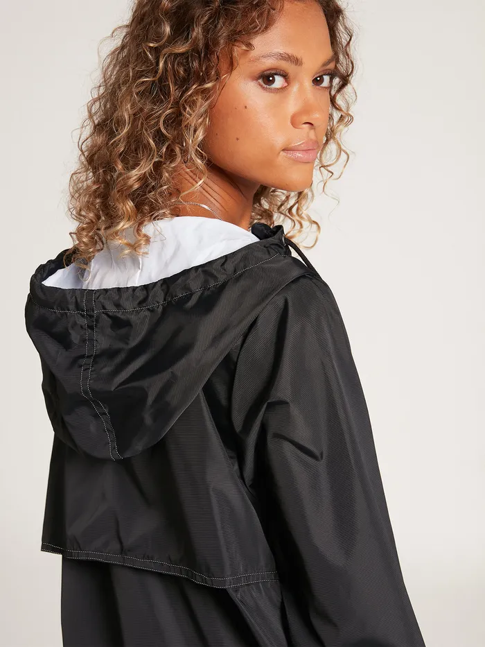 Volcom Jackets Wind It Up Jacket 8211 Black Black 8211 Womens