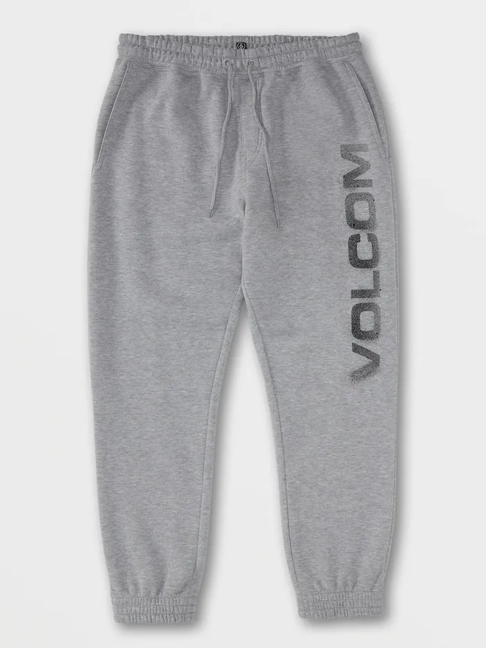 Volcom Pants Booker Fleece Pants 8211 Heather Grey Heather Grey 8211 Mens