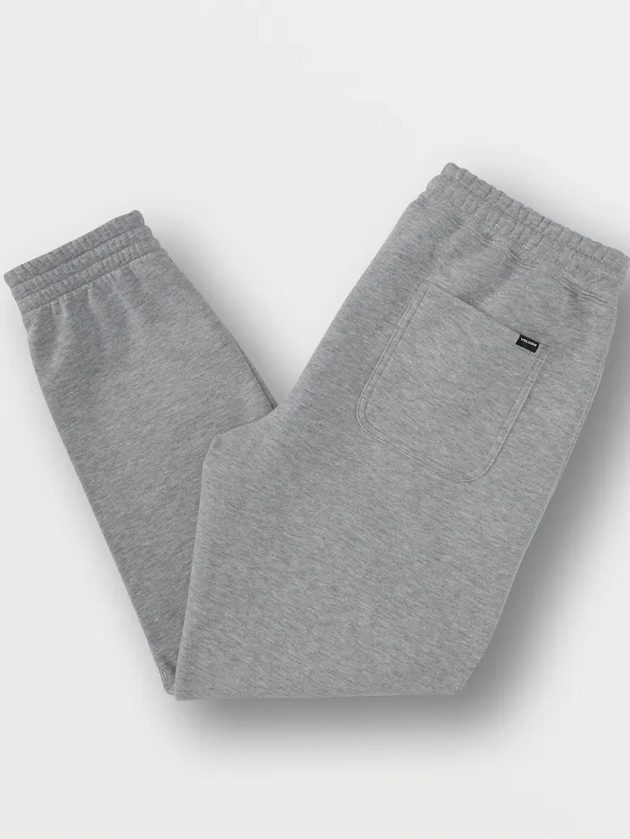 Volcom Pants Booker Fleece Pants 8211 Heather Grey Heather Grey 8211 Mens