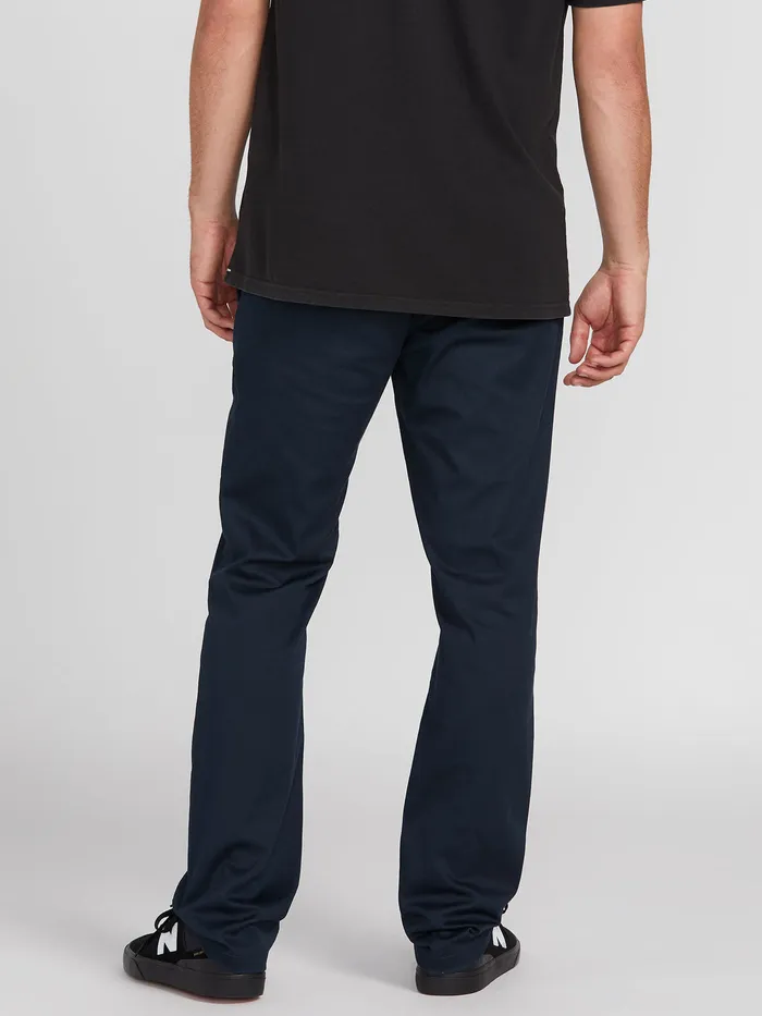 Volcom Pants Frickin Modern Stretch Pants 8211 Dark Navy Dark Navy 8211 Mens