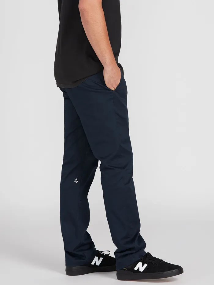 Volcom Pants Frickin Modern Stretch Pants 8211 Dark Navy Dark Navy 8211 Mens