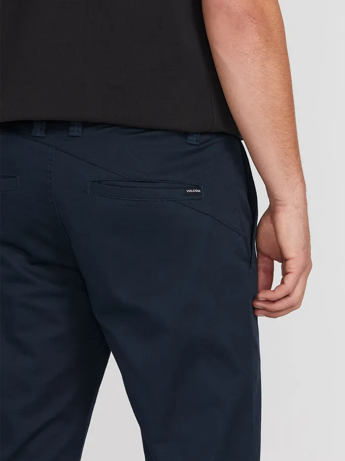 Volcom Pants Frickin Modern Stretch Pants 8211 Dark Navy Dark Navy 8211 Mens
