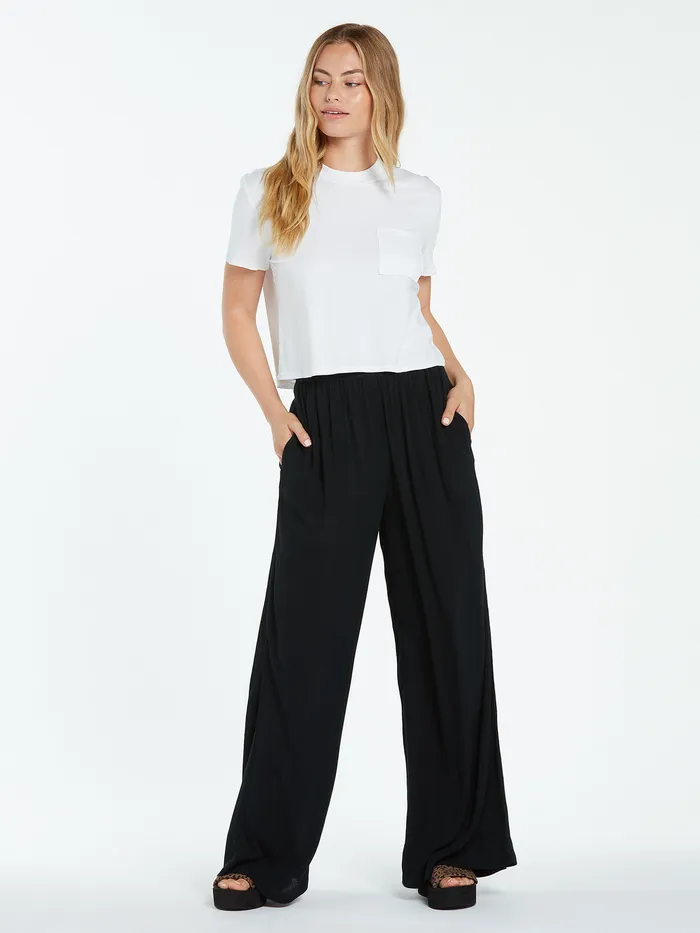 Volcom Pants Stoneshine Junki Pant 8211 Black Black 8211 Womens