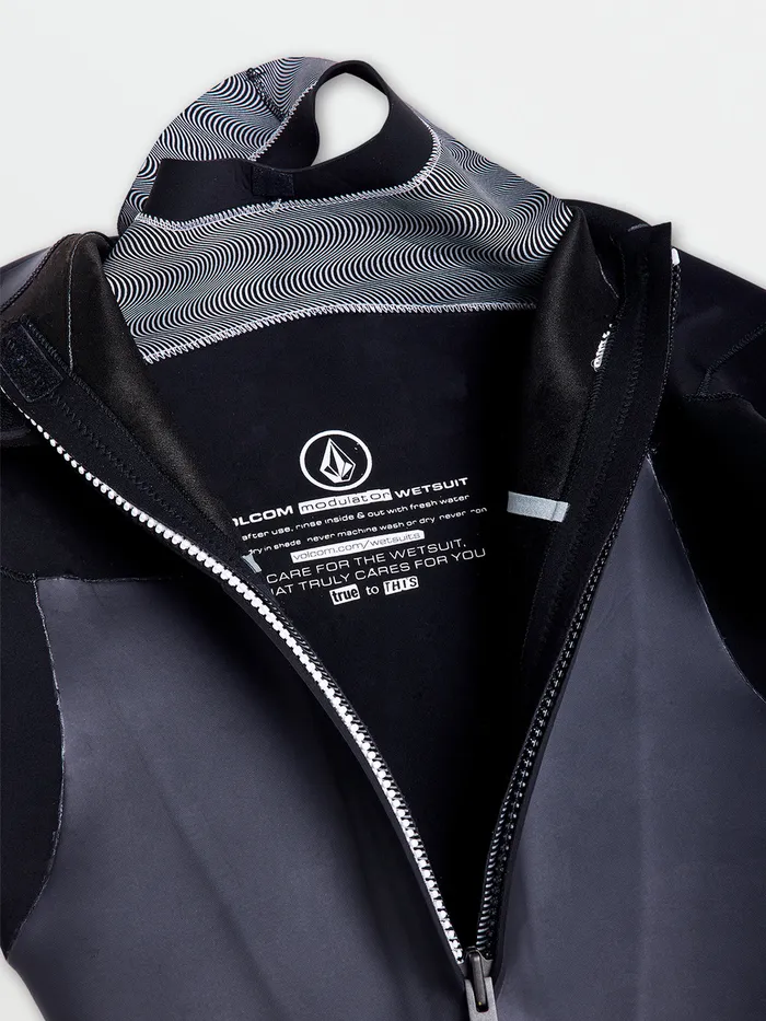 Volcom Rashguards Modulator 32mm Back Zip Wetsuit 8211 Black Black 8211 Mens