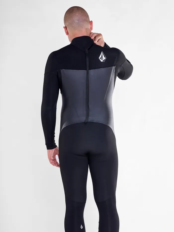 Volcom Rashguards Modulator 32mm Back Zip Wetsuit 8211 Black Black 8211 Mens