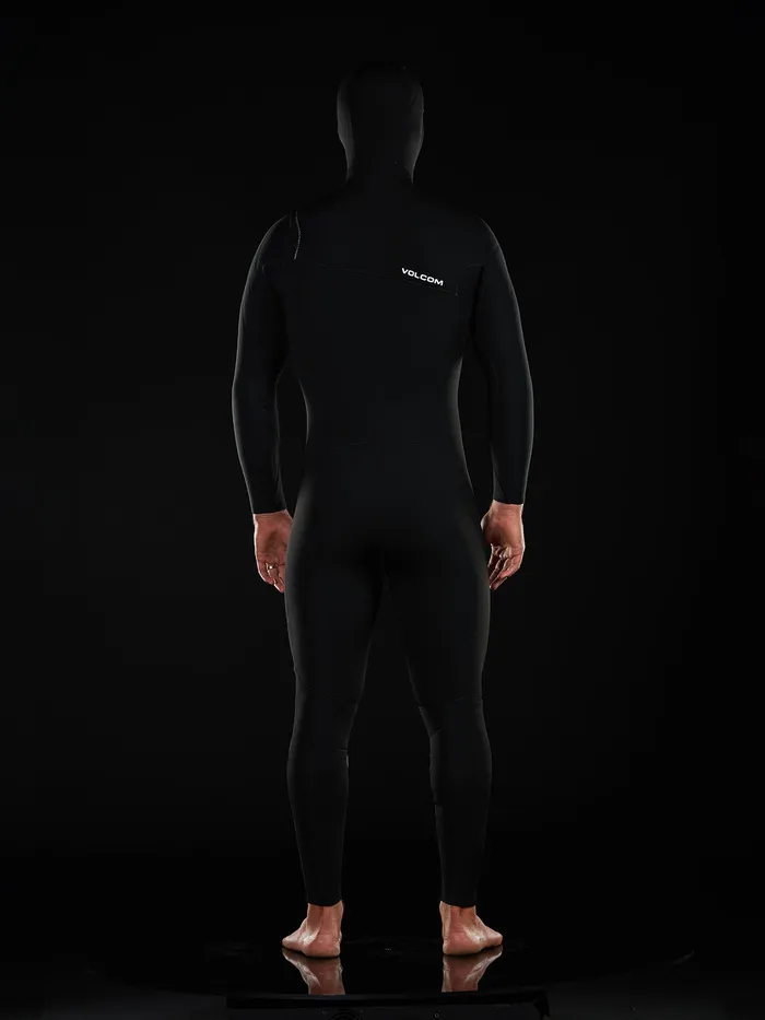 Volcom Rashguards Modulator 43mm Hooded Chest Zip Wetsuit 8211 Black Black 8211 Mens