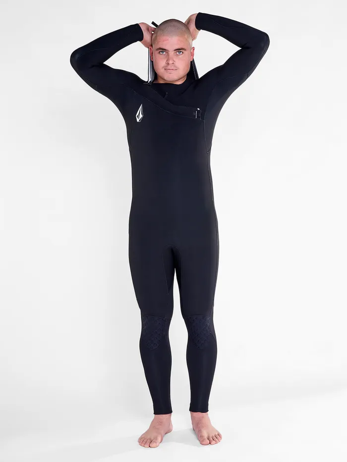 Volcom Rashguards Modulator 43mm Hooded Chest Zip Wetsuit 8211 Black Black 8211 Mens