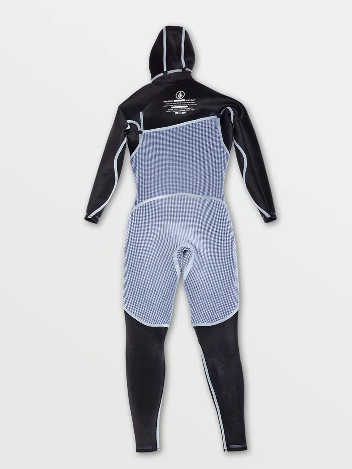 Volcom Rashguards Modulator 43mm Hooded Chest Zip Wetsuit 8211 Black Black 8211 Mens