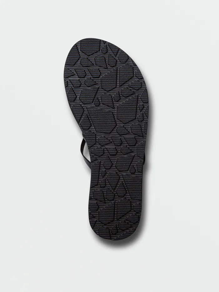 Volcom Sandals Easy Breezy II Sandal 8211 Black Black 8211 Womens
