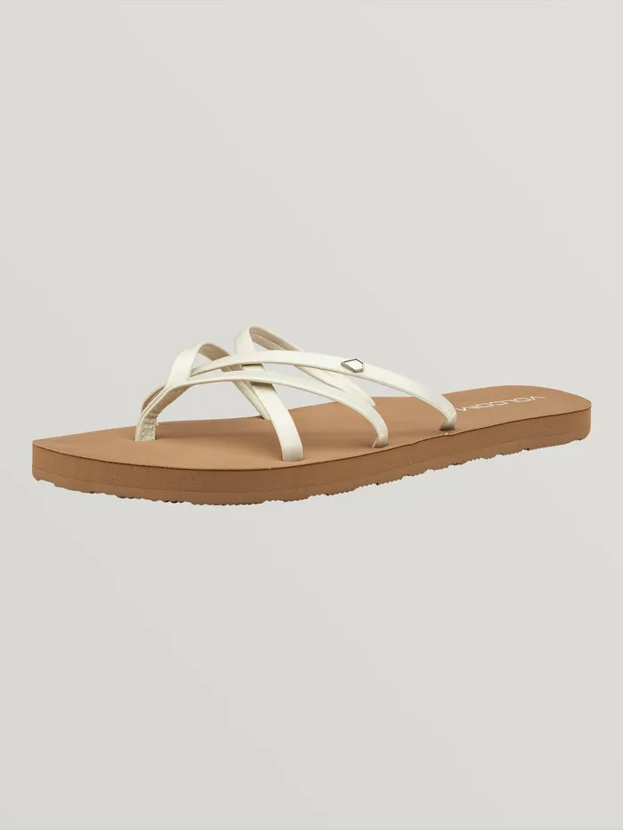 Volcom Sandals New School II Sandal 8211 Glow Glow 8211 Womens