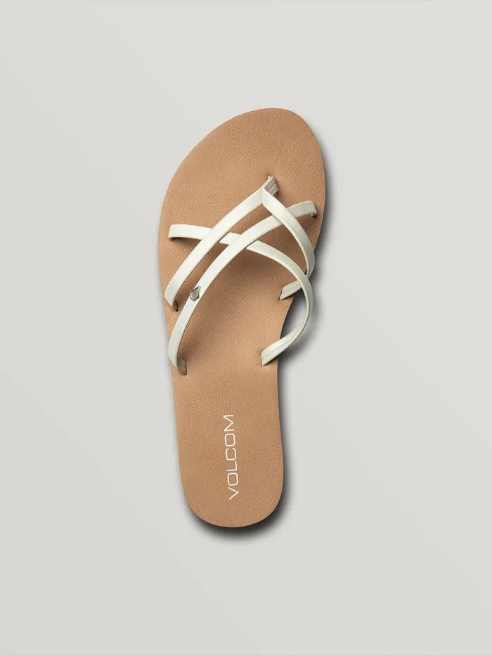 Volcom Sandals New School II Sandal 8211 Glow Glow 8211 Womens