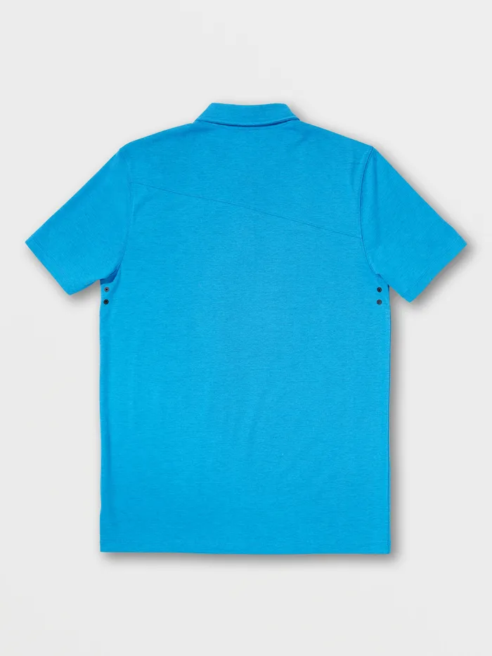 Volcom Shirts and Flannels Hazard Pro Polo Short Sleeve 8211 Maliblue Maliblue 8211 Mens