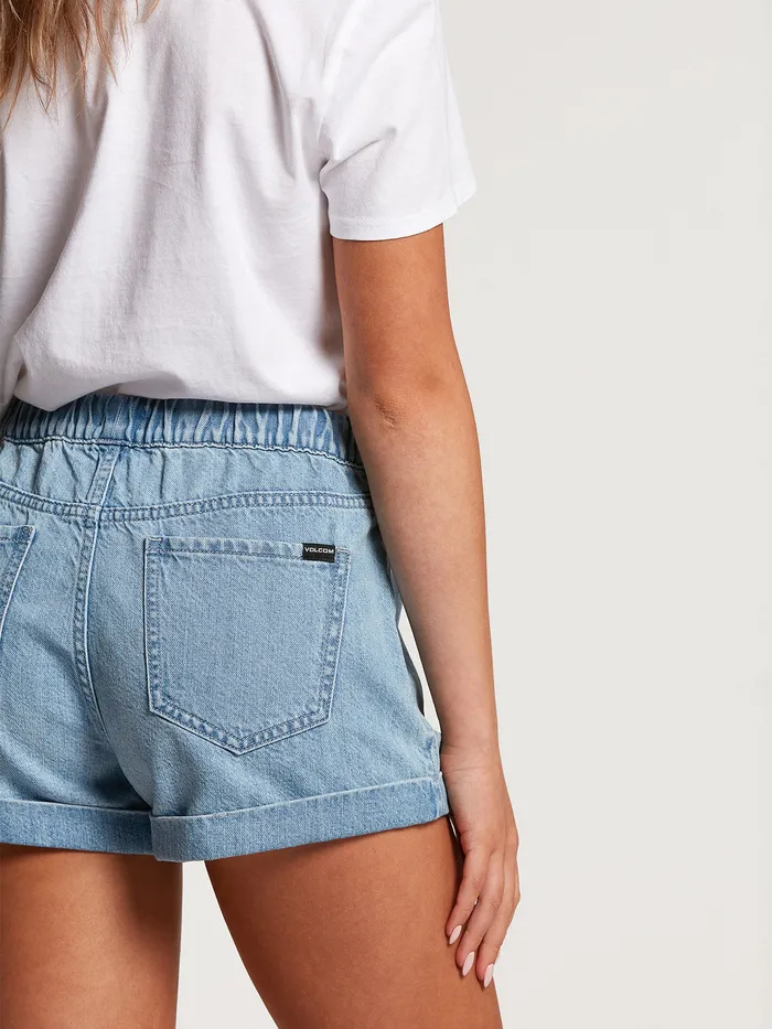 Volcom Shorts Sunday Strut Short 8211 Pale Blue Pale Blue 8211 Womens