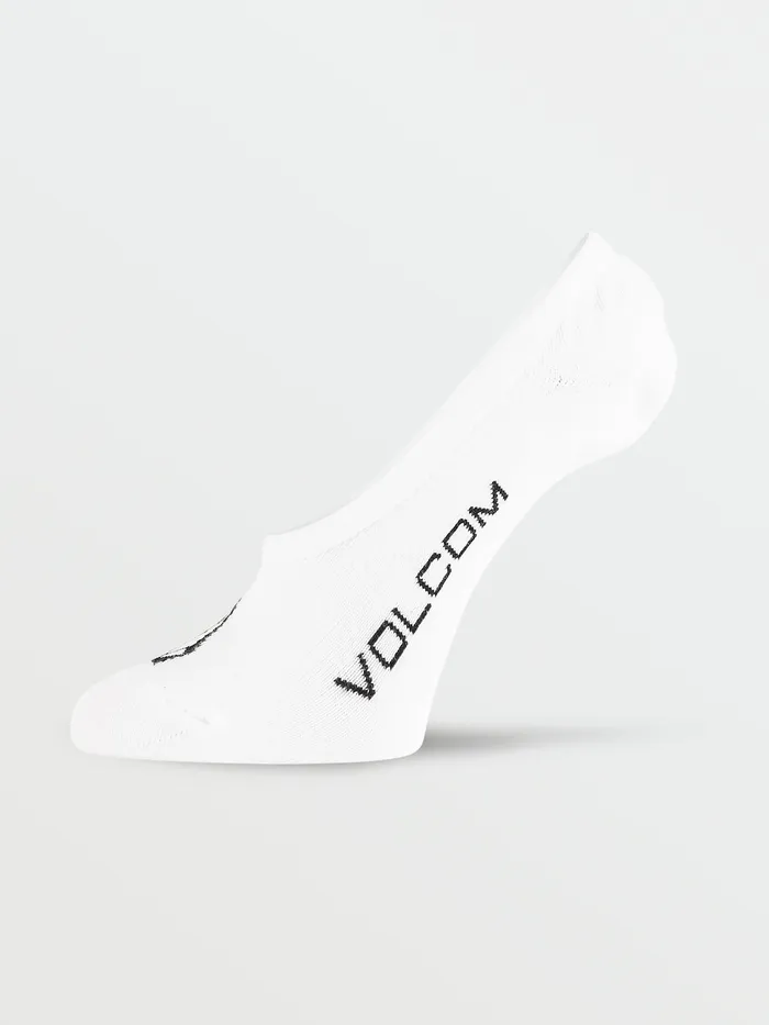 Volcom Socks Stones No Show Socks 3 Pack 8211 Assorted Colors Assorted Colors 8211 Womens