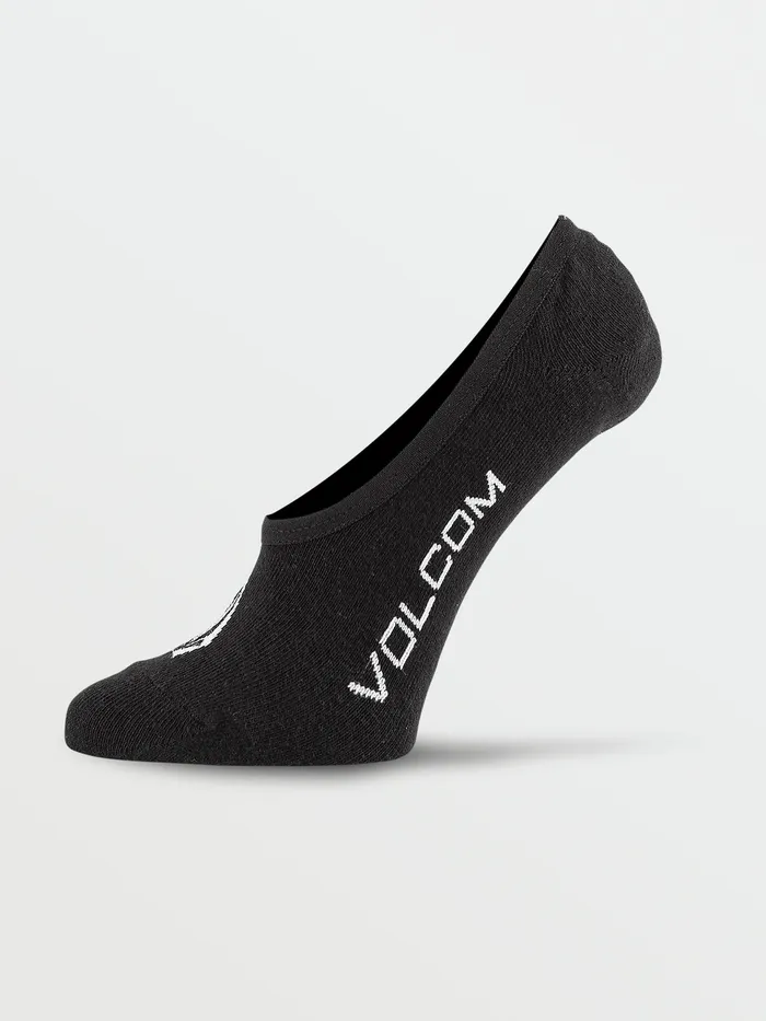 Volcom Socks Stones No Show Socks 3 Pack 8211 Assorted Colors Assorted Colors 8211 Womens