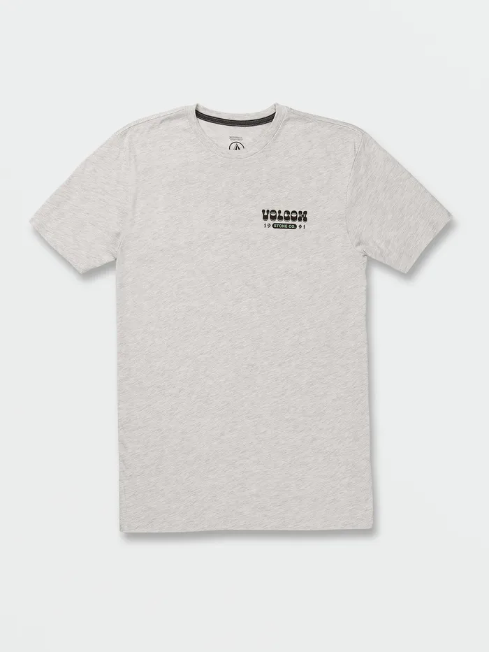 Volcom TShirts and Tanks Anchord Short Sleeve Tee 8211 Bone Heather Bone Heather 8211 Mens Volcom TShirts and Tanks Anchord Short Sleeve Tee 8211 Bone Heather Bone Heather 8211 Mens