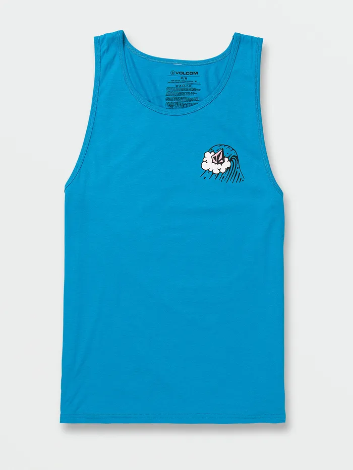 Volcom TShirts and Tanks Breakerbreaker Tank 8211 Turquoise Turquoise 8211 Mens