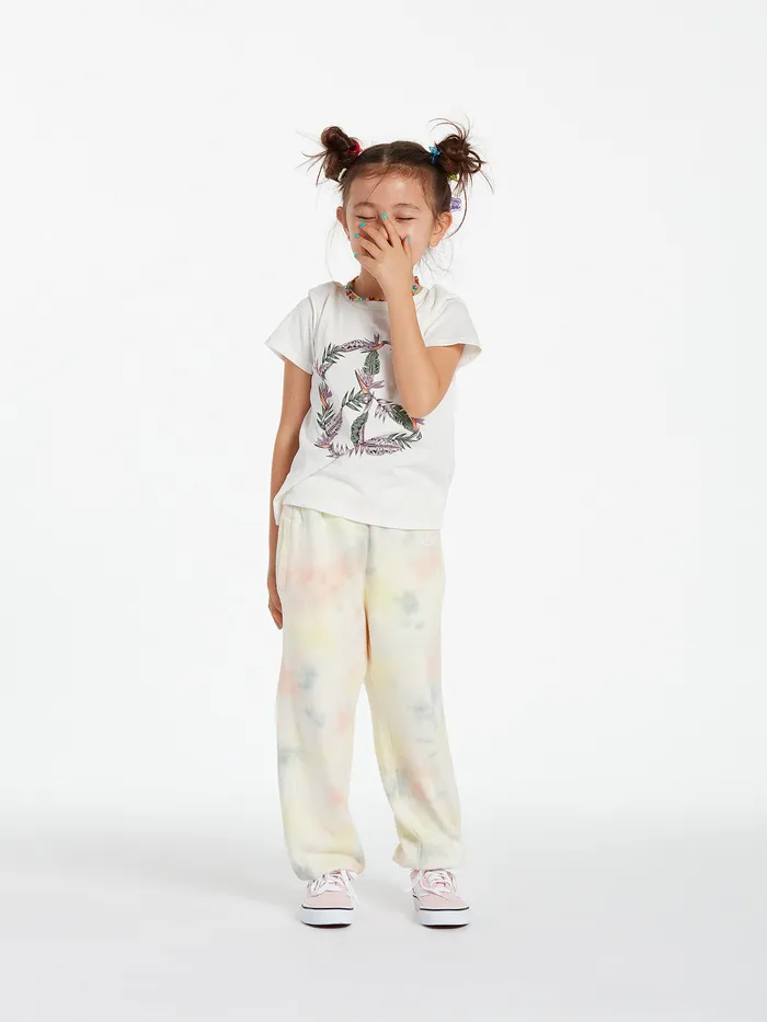 Volcom TShirts and Tanks Girls Last Party Short Sleeve Tee 8211 Star White Star White 8211 Girls