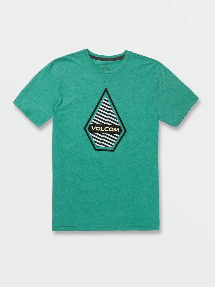Volcom TShirts and Tanks Interference Short Sleeve Tee 8211 Kelly Heather Kelly Heather 8211 Mens