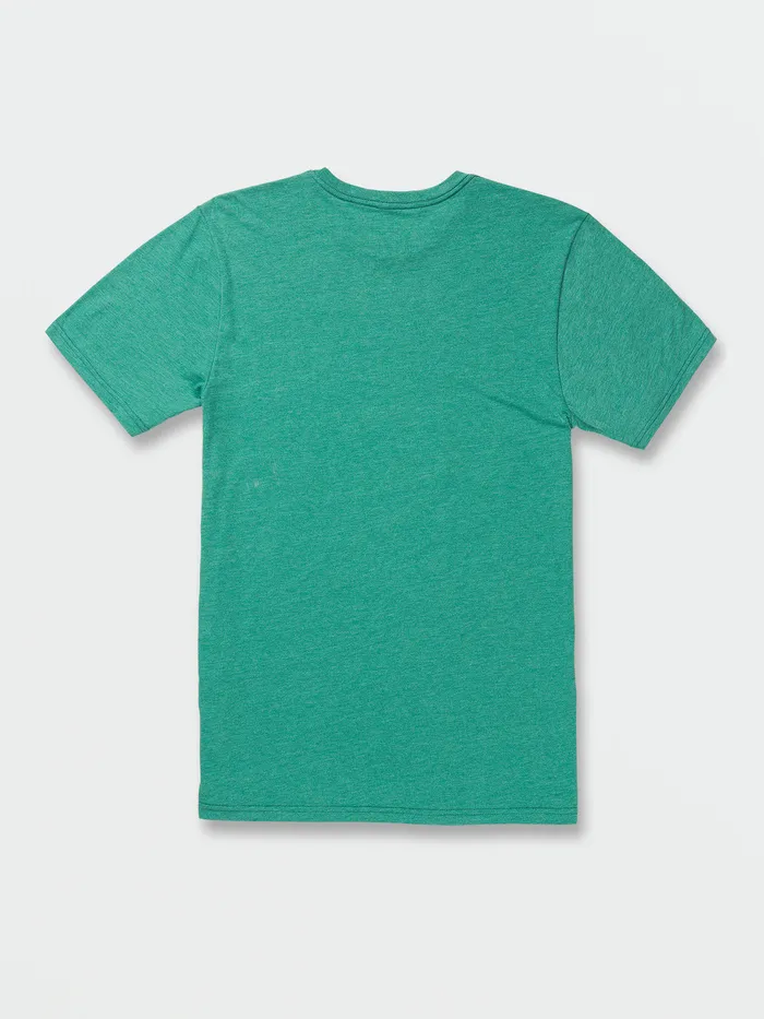 Volcom TShirts and Tanks Interference Short Sleeve Tee 8211 Kelly Heather Kelly Heather 8211 Mens