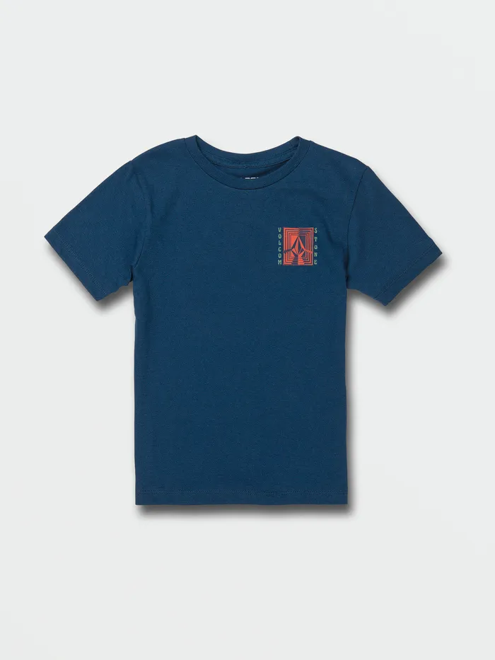 Volcom TShirts and Tanks Little Boys Reverberation Short Sleeve Tee 8211 Harbor Blue Harbor Blue 8211 Boys Volcom TShirts and Tanks Little Boys Reverberation Short Sleeve Tee 8211 Harbor Blue Harbor Blue 8211 Boys