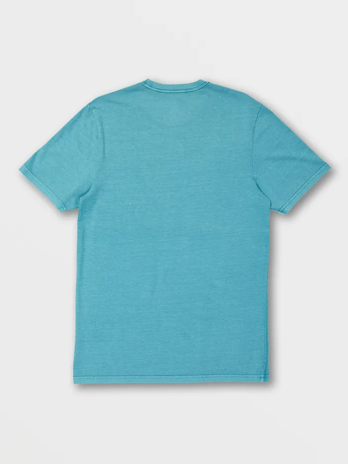 Volcom TShirts and Tanks Staggerly Short Sleeve Tee 8211 Temple Teal Temple Teal 8211 Mens