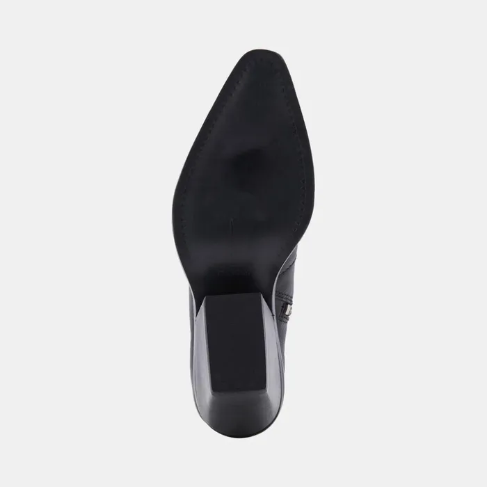 Volli Boots Black Leather Women Dolce Vita Boots and Booties