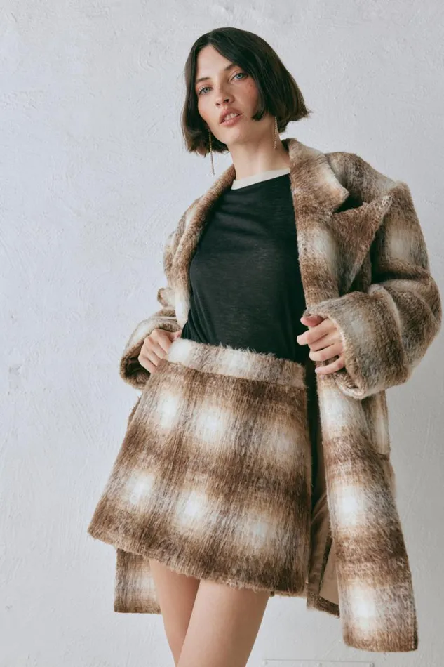 VRG GRL Alexa Mini Skirt Plaid Women Skirts
