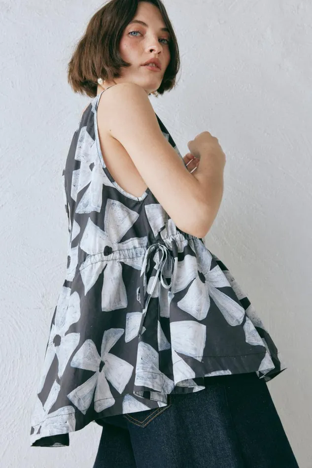 VRG GRL Indi Top Fiore Women Sleeveless
