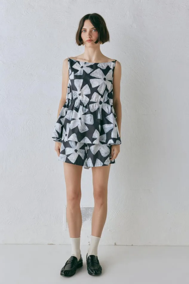 VRG GRL Indi Top Fiore Women Sleeveless