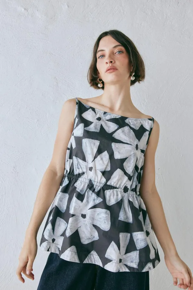 VRG GRL Indi Top Fiore Women Sleeveless