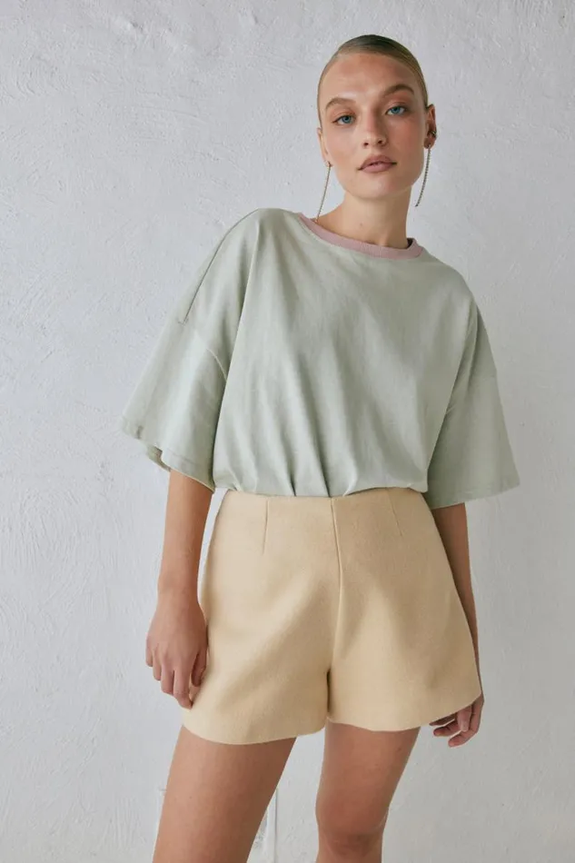 VRG GRL Nada Shorts Butter Women Sets