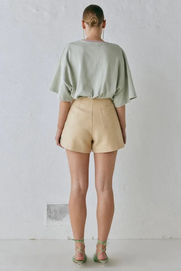VRG GRL Nada Shorts Butter Women Sets