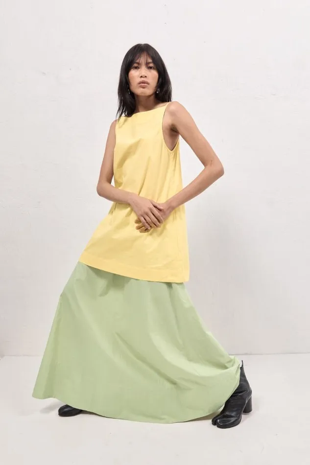 VRG GRL Tulli Mini Dress Lemon Women Mini Dresses
