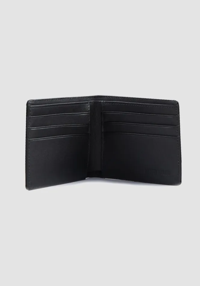 Wallets Men Antony Morato Wallet With Metallic Logo Black