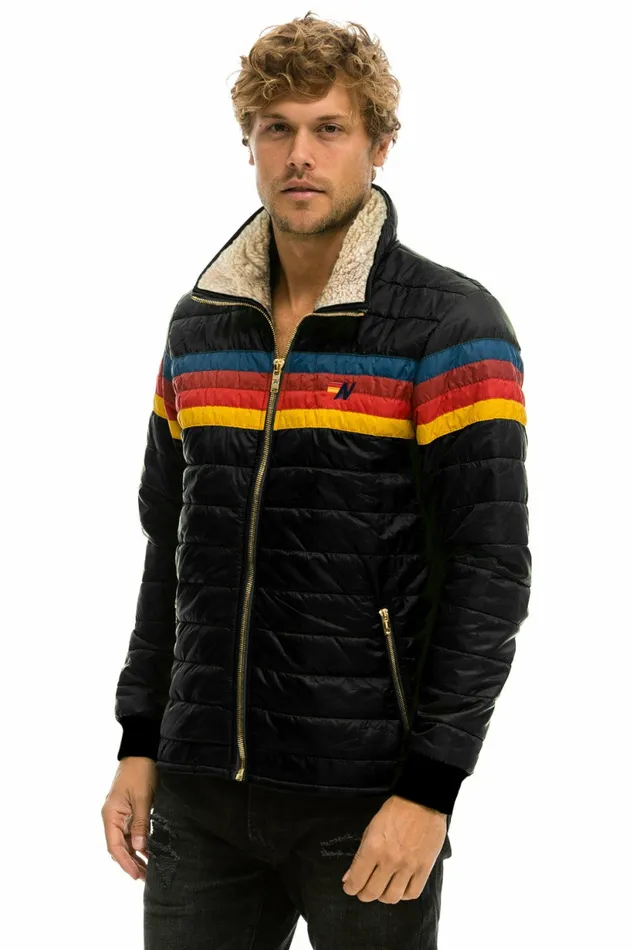 Women 4 STRIPE JACKET 8211 BLACK Aviator Nation Outerwear Women 4 STRIPE JACKET 8211 BLACK Aviator Nation Outerwear