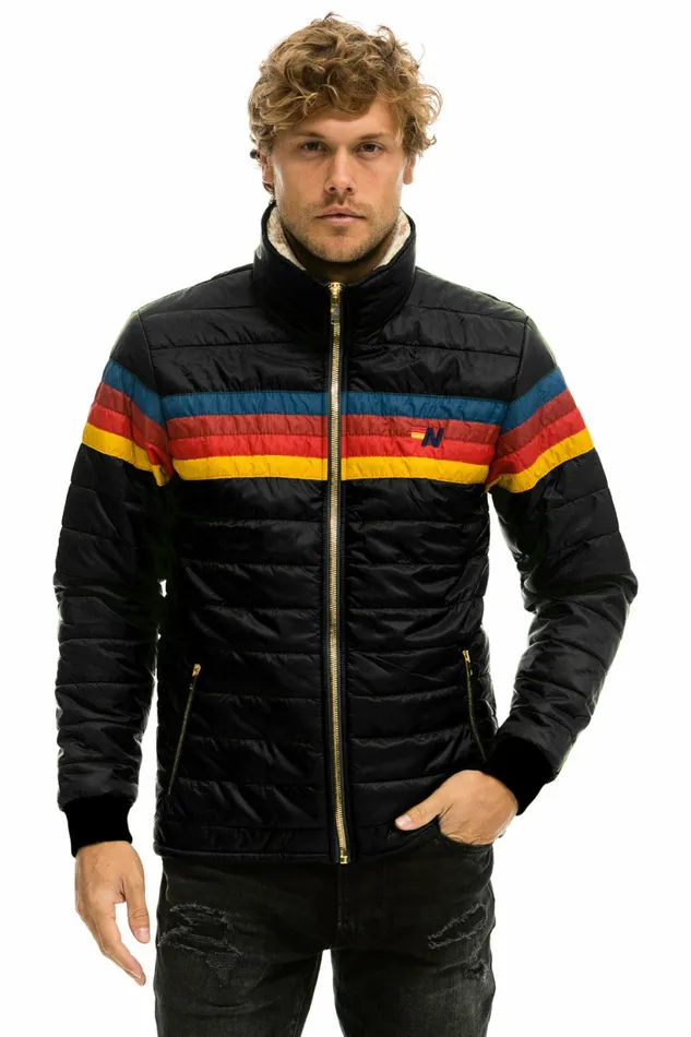 Women 4 STRIPE JACKET 8211 BLACK Aviator Nation Outerwear Women 4 STRIPE JACKET 8211 BLACK Aviator Nation Outerwear