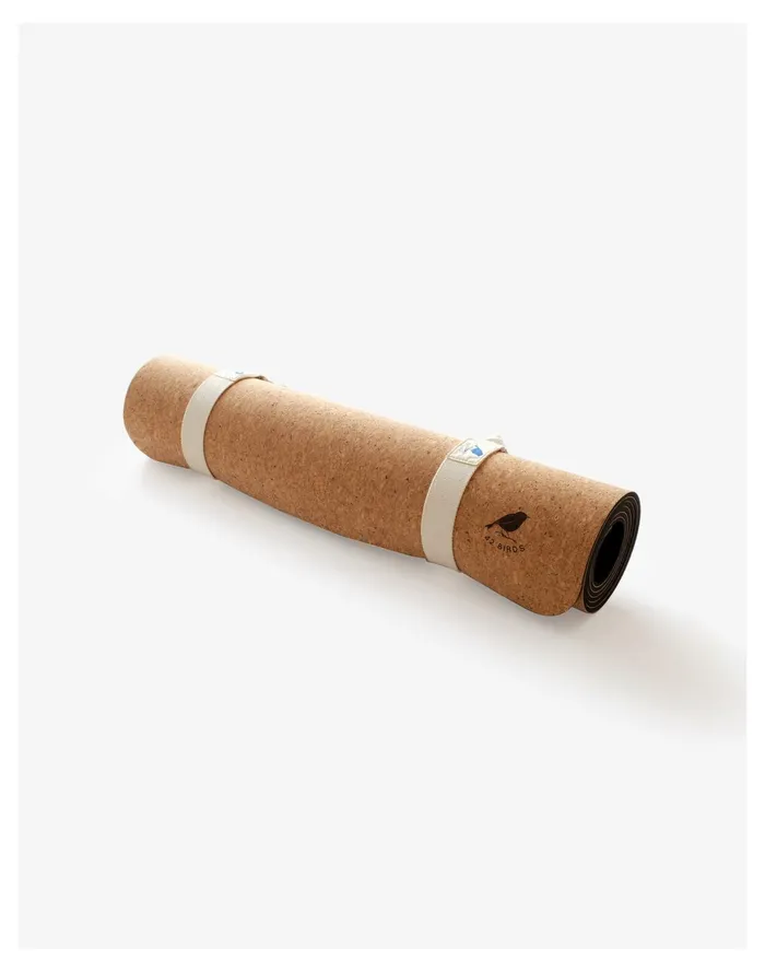 Women 42 Birds Extra Long Cork Lightweight Yoga Mat 034The Robin034 Tan Madewell MWL Athleisure Women 42 Birds Extra Long Cork Lightweight Yoga Mat 034The Robin034 Tan Madewell MWL Athleisure