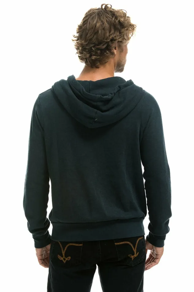 Women 5 STRIPE HOODIE 8211 CHARCOAL BLUE Aviator Nation Hoodies Women 5 STRIPE HOODIE 8211 CHARCOAL BLUE Aviator Nation Hoodies