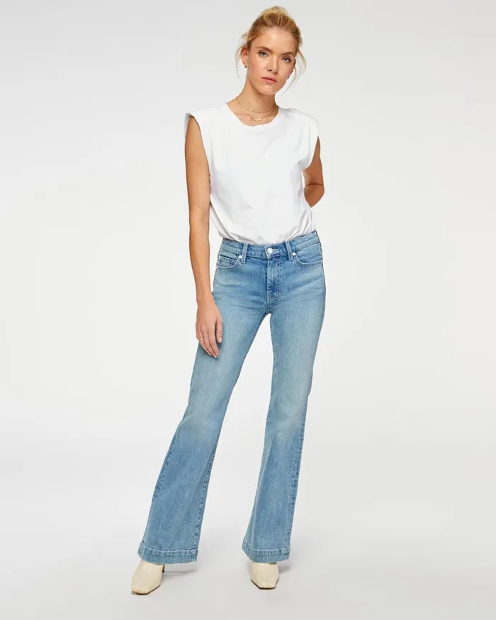 Women 7 For All Mankind Cropped BB Denim Tailorless Dojo In Ventana