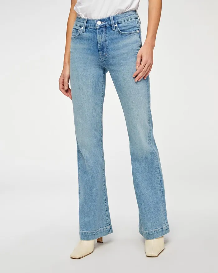 Women 7 For All Mankind Cropped BB Denim Tailorless Dojo In Ventana