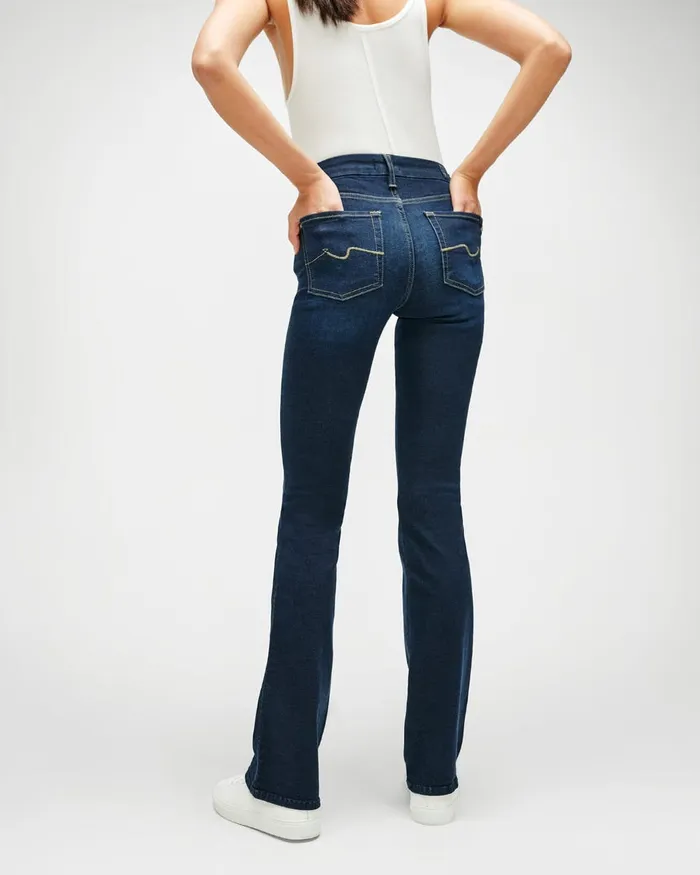 Women 7 For All Mankind Full Length Slim Illusion Kimmie Bootcut In Tried And True