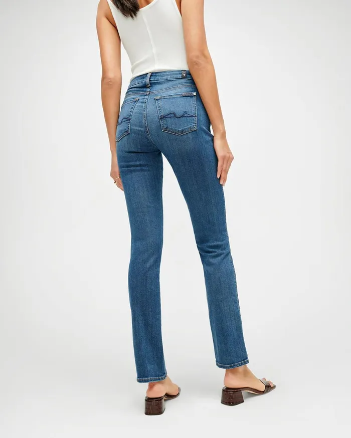Women 7 For All Mankind Full Length Slim Illusion Kimmie Straight In Luxe Love Story